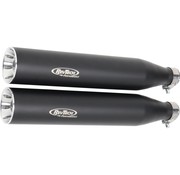 RevTech Performance Slip-On Muffler Black Fits:>14-16 FXSB, 07-12, 14-16 FLSTC, 07, 11-15 FXST, 07-10 FXSTC, 07-09 FXSTB, 13 FLSTC 103, 13 FLSTC