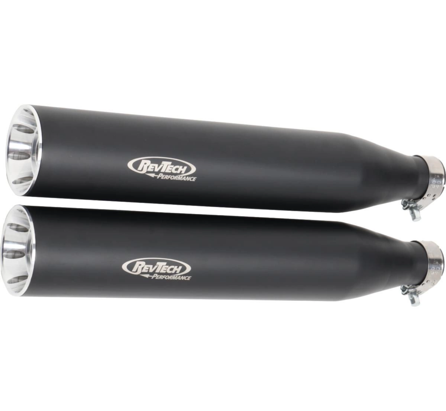 Performance Slip-On Muffler Black Fits:> Softail M8