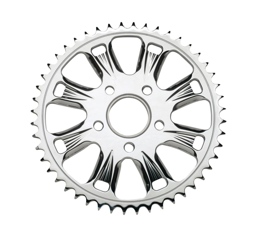 Super Charger Rear Sprocket Polished  48 or 51 tooth