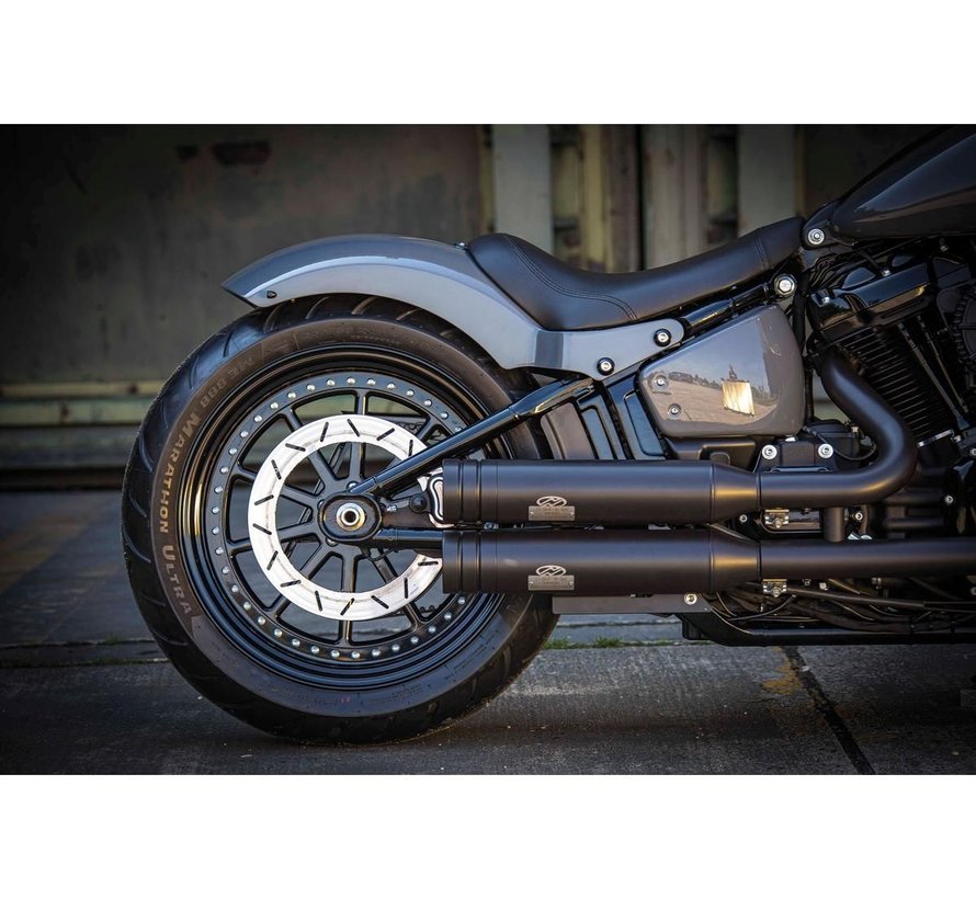 Guardabarros trasero Llanta de 6" Compatible con:> M8 Softail 2018 en adelante