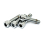 handlebar clamp bolt set. chrome 5/16-18 X 1 1/2