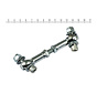 Brake Anchor rods with ball joints 5/16