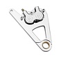 right front 4-p caliper with bracket  Fits: > 88-99 Softail FXSTS Springer