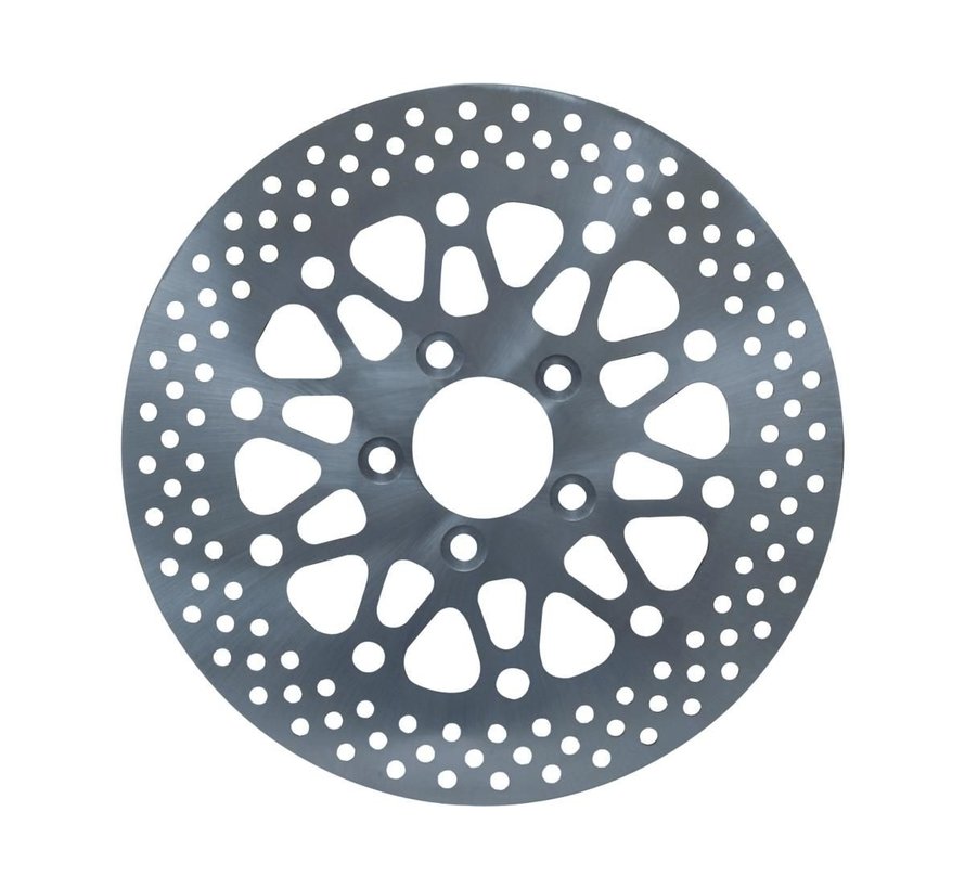 High Performance Brake Rotor Rear 11,5" Fits:>  00-10 Sportster, except 08-10 XR1200, 10 XR1200X, 00-17 Dyna, 00-21 Softail,