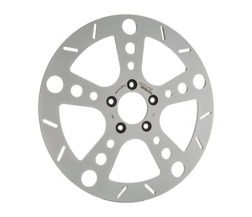 Rick's Rodder Brake Rotor Stainless Steel Polished 11,5" Front Fits:> 00-13 Sportster, 00-05 Dyna, 00-14 Softail, 00-07 Touring