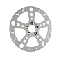 Rodder Brake Rotor Stainless Steel Polished 11,5" Front Fits:> 00-13 Sportster, 00-05 Dyna, 00-14 Softail, 00-07 Touring