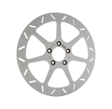 Rick's Seven Sins Brake Rotor stainless Steel 11,5" Front Fits:> 00-13 Sportster, 00-05 Dyna, 00-14 Softail, 00-07 Touring