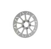 Rick's Steve Brake Rotor Stainless Steel Polished 13" Front  Fits:> 00-20 Sportster, 00-17 Dyna, 00-21 Softail, 00-21 Touring, 09-21 Trike