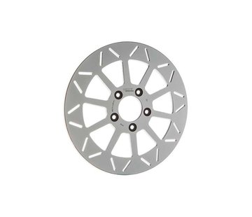 Rick's Steve Brake Rotor Stainless Steel Polished 13" Front  Fits:> 00-20 Sportster, 00-17 Dyna, 00-21 Softail, 00-21 Touring, 09-21 Trike