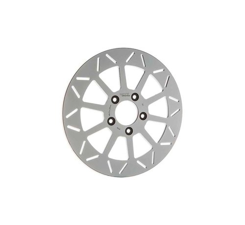 Rick's Steve Brake Rotor Stainless Steel Polished 13" Front  Fits:> 00-20 Sportster, 00-17 Dyna, 00-21 Softail, 00-21 Touring, 09-21 Trike