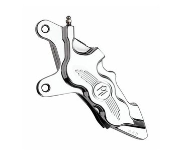 Performance Machine caliper for 13 inch rotor  Fits: > 00-14 Softail; 00-17 Dyna; 00-07 Touring; 00-13 XL; 02-05 V-Rod