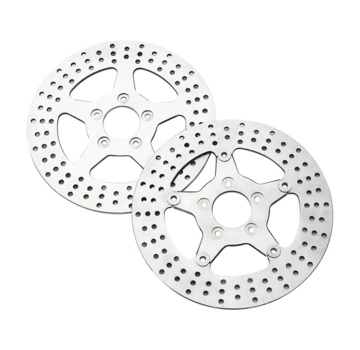 Ferodo  Rear Brake Rotor 5-Hole Stainless Steel 11,5 inch Fits:>  00-13 Sportster, 00-17 Dyna, 00-22 Softail, 00-07 Touring