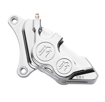 Performance Machine 4-piston caliper for 11.5  inch rotor  Fits: > 84-99 Bigtwin., XL Sportster