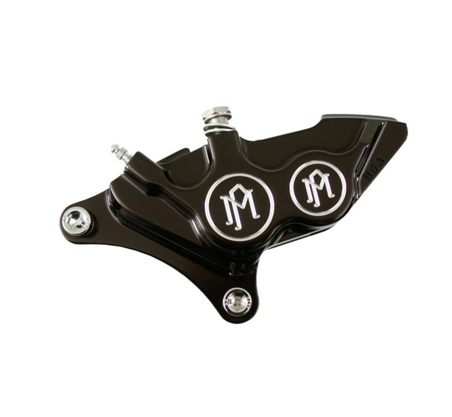 Pinza de 4 pistones para rotor de 11,5 pulgadas Compatible con: > 84-99 Bigtwin., XL Sportster