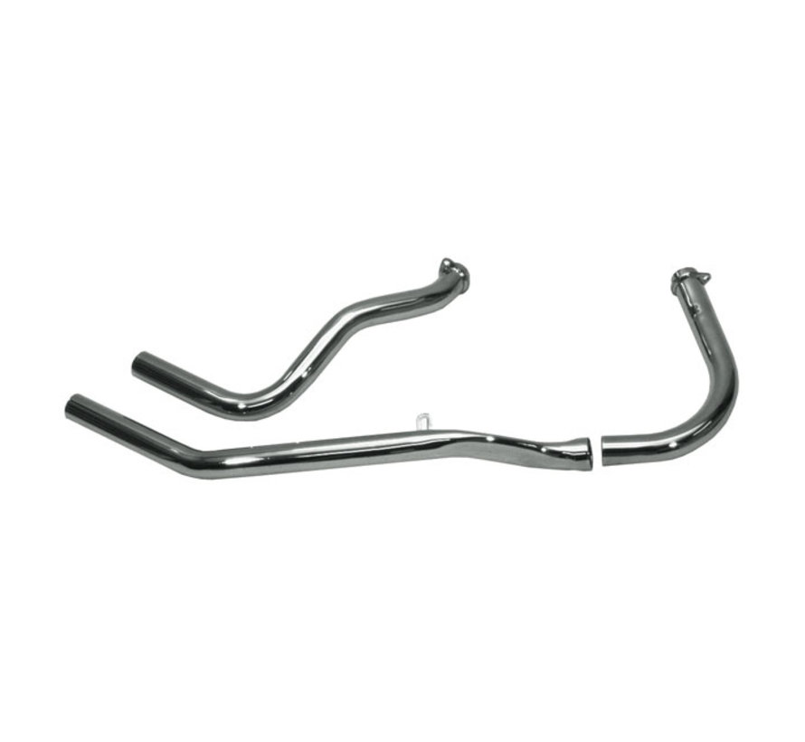 upswept head pipes - over transmission  Fits: > 70-84 Shovel with rigid frame