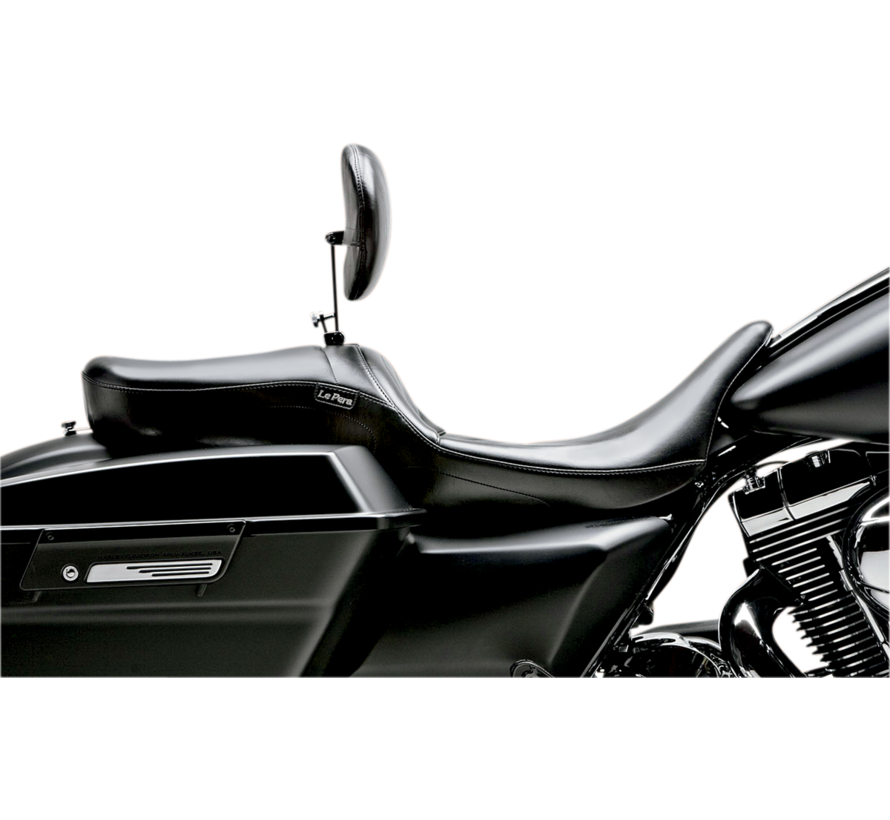 Maverick backrest 2-up Smooth  Fits: > 08-23 Touring