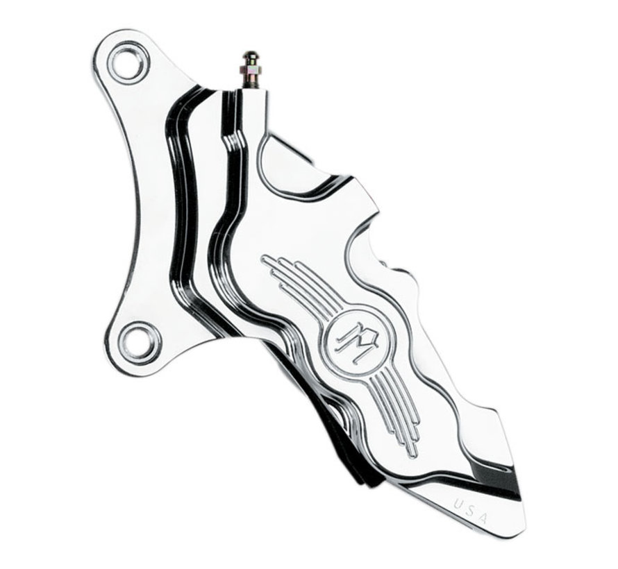 6-piston caliper for 11.5 inch rotor  Fits: > 84-99 Bigtwin., XL Sportster