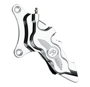 Performance Machine Pinza de 6 pistones para rotor de 11,5 pulgadas Compatible con: > 00-14 Softail; 00-17 Dina; 00-07 gira; 00-13 XL; 02-05 V-varilla