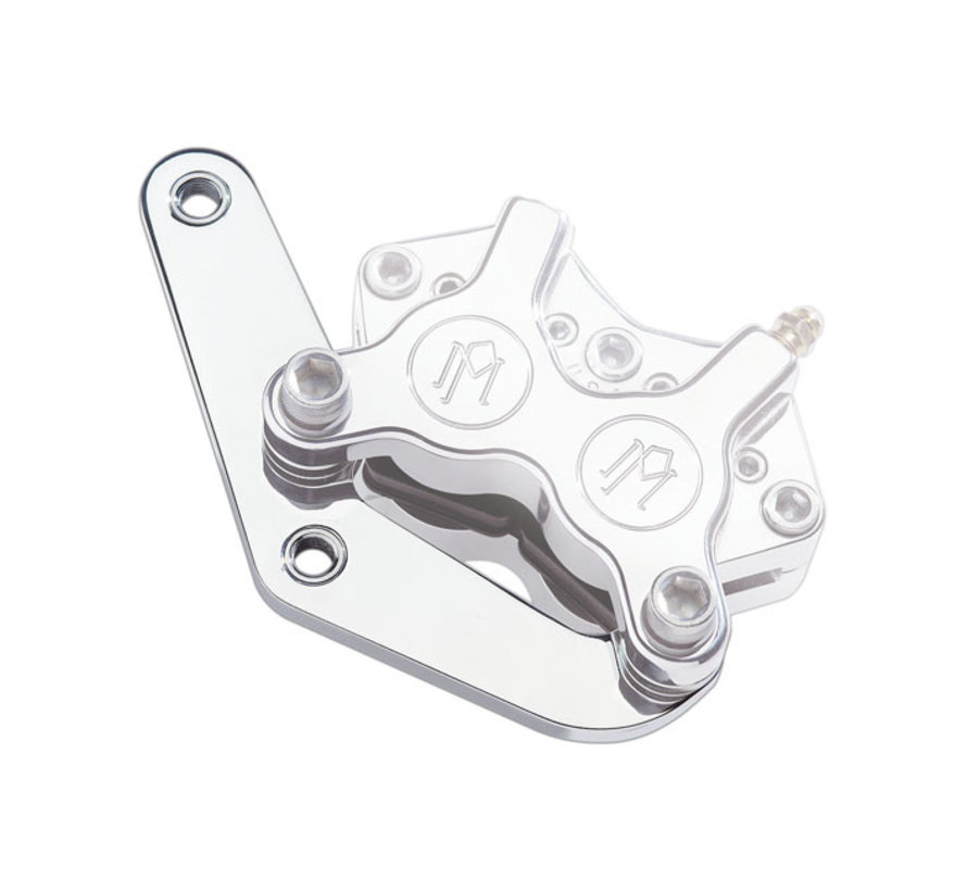 caliper bracket, 11.5" front Fits: > 84-99 Softail; 84-99 FXR, FXD, FXWG; 84-99 XL