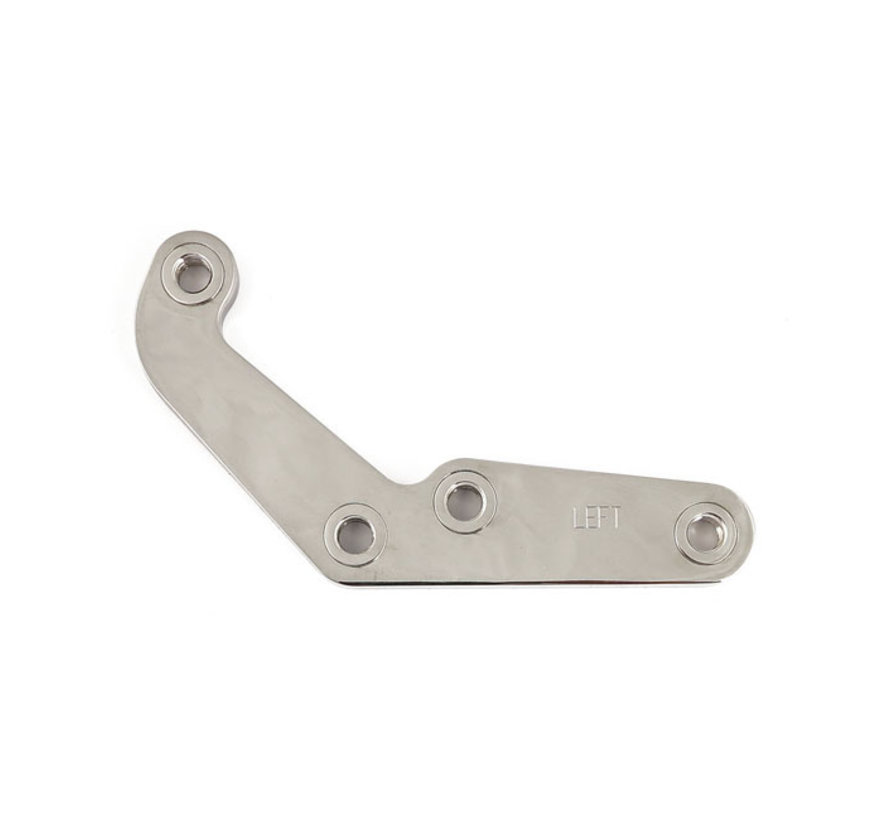 caliper bracket, 11.5" front Fits: > 84-99 Softail; 84-99 FXR, FXD, FXWG; 84-99 XL