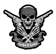 Lethal Threat patch biker - Patch verrouillé et chargé