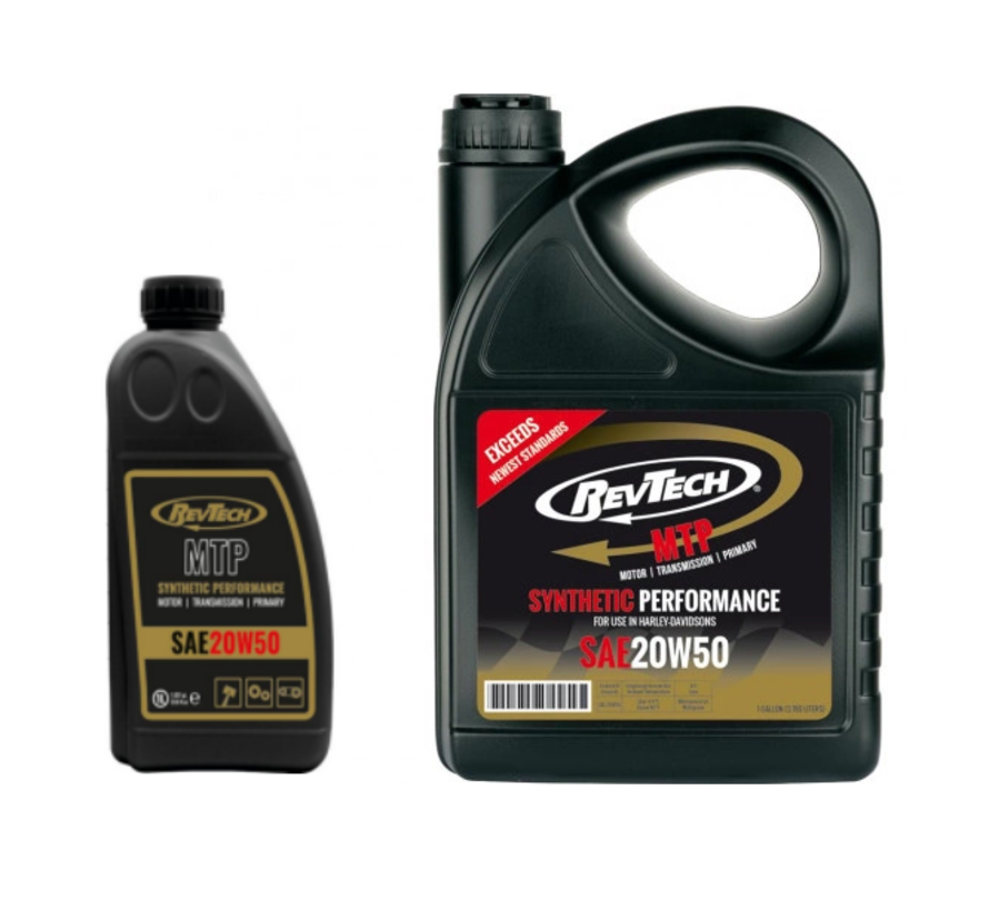 Synthetic Performance MTP Motorcycle Engine Oil SAE 20W50 1 or 4 Liter