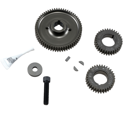 Feuling 4 Gear Set voor Gear-Driven Cams Past op:> 99-06 Twincams