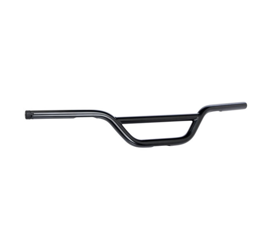 Moto handlebar - dimpled black or chrome Fits:> 82-21 H-D (exclude. e-throttle; 88-11Springers)