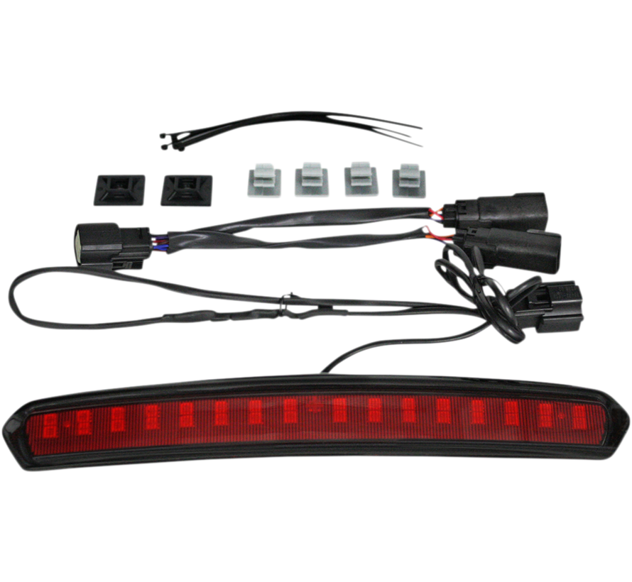 High Mount Tour Pak (HMT) LED Lightred ou smoke : Convient à :> 14-21 FLH/T