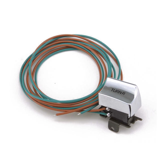 Turn signal switches left or right, black or chrome 8295 HD Taco