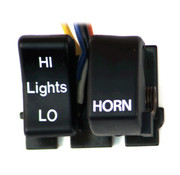 TC-Choppers Interruptores Hi/Low/Horn negros o cromados Compatible con: > 82-95 HD