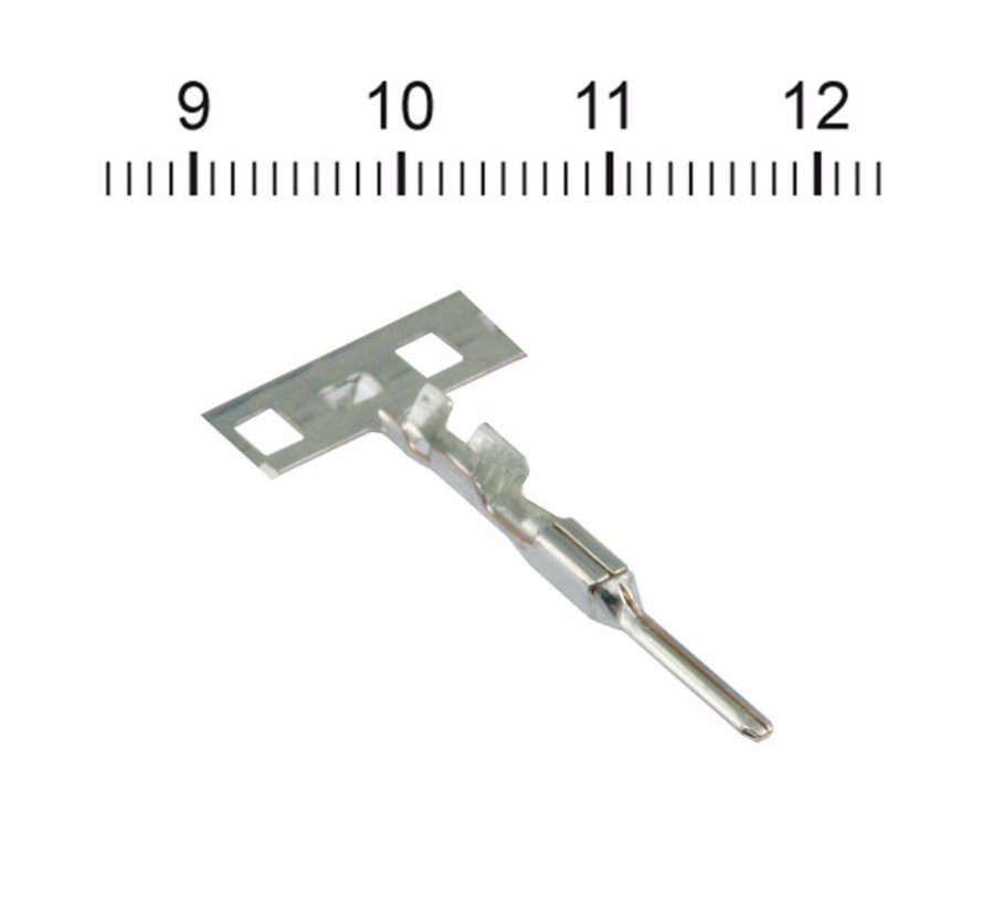 Male / Female  crimp-on terminal pins used on 's 2007-up