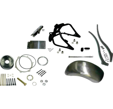 TC-Choppers wide tire swingarm kit Fits:>08-17 Softail