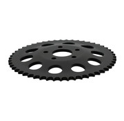 TC-Choppers Sprocket chain rear drive 12mm off-set 48 Tooth , Black Chrome or Zinc