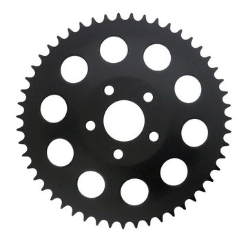 TC-Choppers Sprocket chain rear drive 12mm off-set 51 Tooth , Black Chrome or Zinc