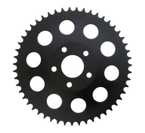TC-Choppers Sprocket chain rear drive 12mm off-set 51 Tooth , Black Chrome or Zinc