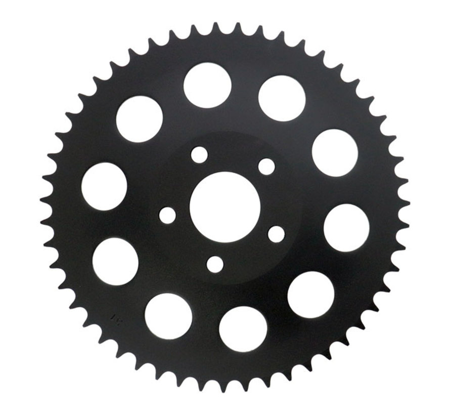 Sprocket chain rear drive 12mm off-set 51 Tooth , Black Chrome or Zinc
