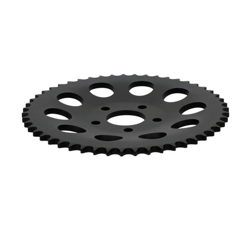 TC-Choppers Sprocket chain rear drive 12mm off-set 49 Tooth , Black Chrome or Zinc