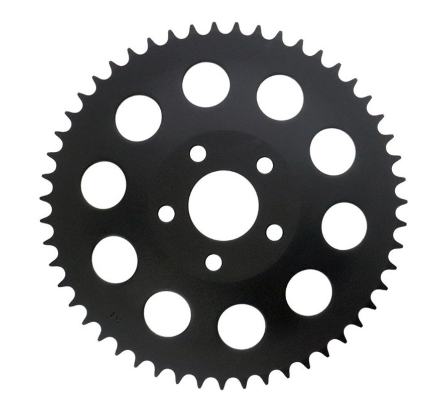 Sprocket chain rear drive 6 mm off-set 51 Tooth , Black Chrome or Zinc