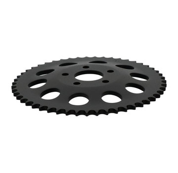 TC-Choppers Sprocket chain rear drive 6mm off-set 48 Tooth , Black Chrome or Zinc