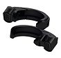 Quick-Stripe Turn Signal Set 41mm Black Powder Coated Tinted LED