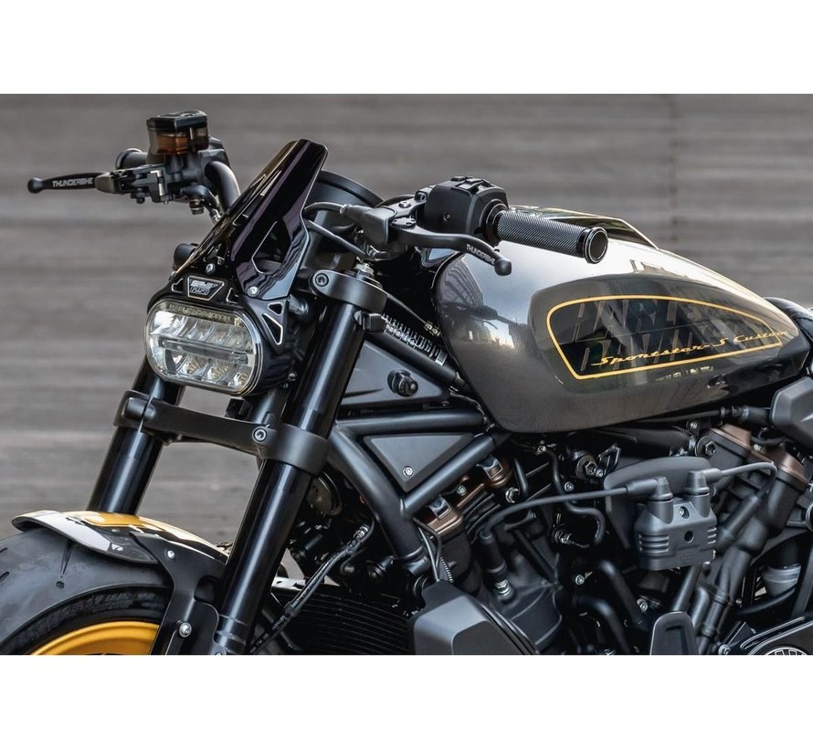 Sportster S und Nightster Rahmenabdeckung Schwarz