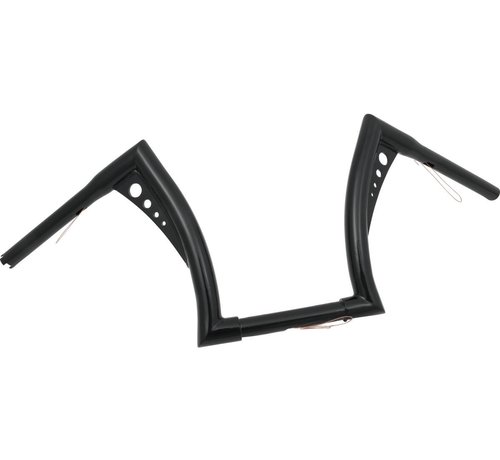 Santee Bonanza Handlebars 12 inch   black or chrome Fits:> all 1 inch clamb area riser