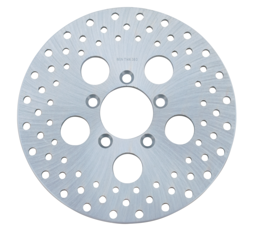 TC-Choppers Drilled Stainless Steel brake rotor Fits:> all FX, FXR and Sportster 1977 - 1983