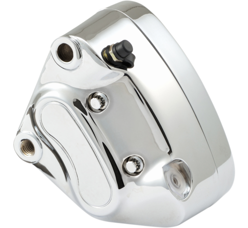 TC-Choppers Chrome brake calipers front Fits:> 00-07 Softail, Dyna, Touring and 00-03 XL Sportster