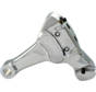 Rear chrome 4-Piston Brake Caliper Fits 00-05 FXST, 00-07 FLST Softail