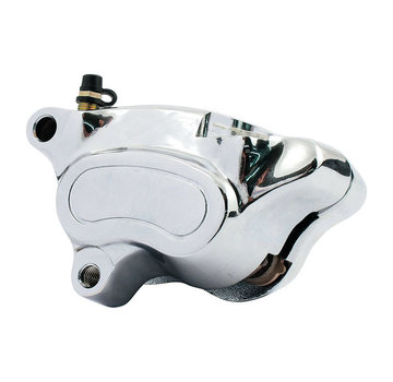 TC-Choppers Chrome brake calipers front Fits: > 08-14 Softail, Dyna