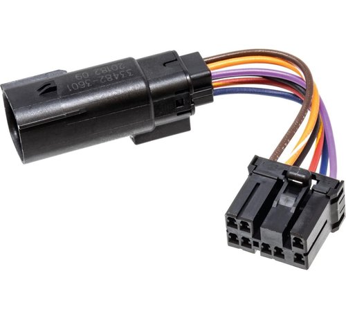 Namz Adaptateur de harnais de garde-boue arrière compatible avec :> 97-13 Touring