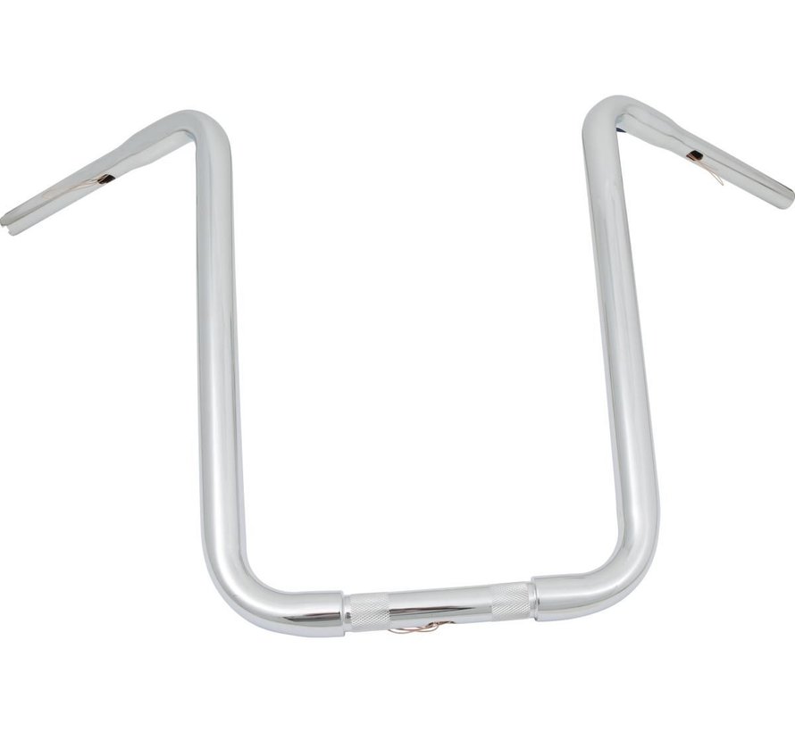 19 inch Standard Ape Hanger Handlebar 1/4", Fits:> 1 inch riser clamb area