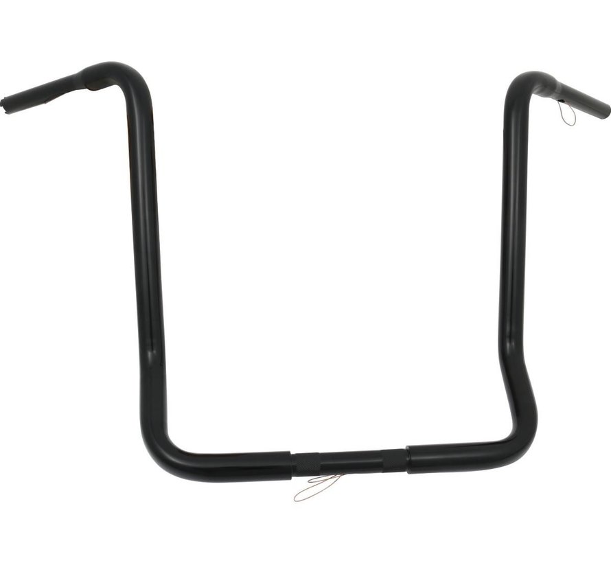 19 Dresser Ape Hanger Handlebar 1 1/4", Fits:> 1 inch riser clamb area